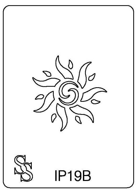 IMPRESSION PLATE IP19B SUN